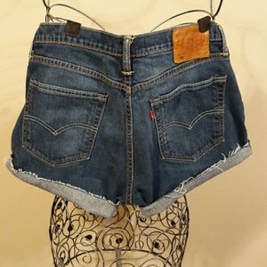 Levi's 508 cuffed cutoffs